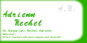 adrienn mechel business card